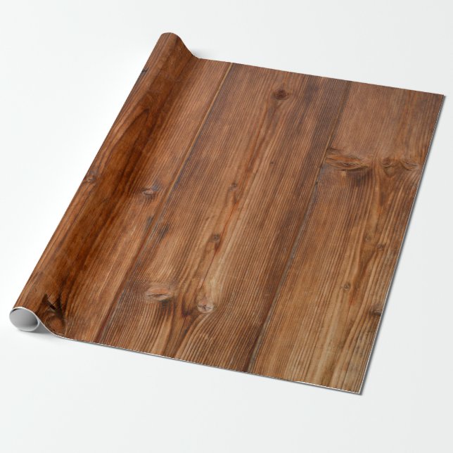 dark wood wrapping paper (Unrolled)
