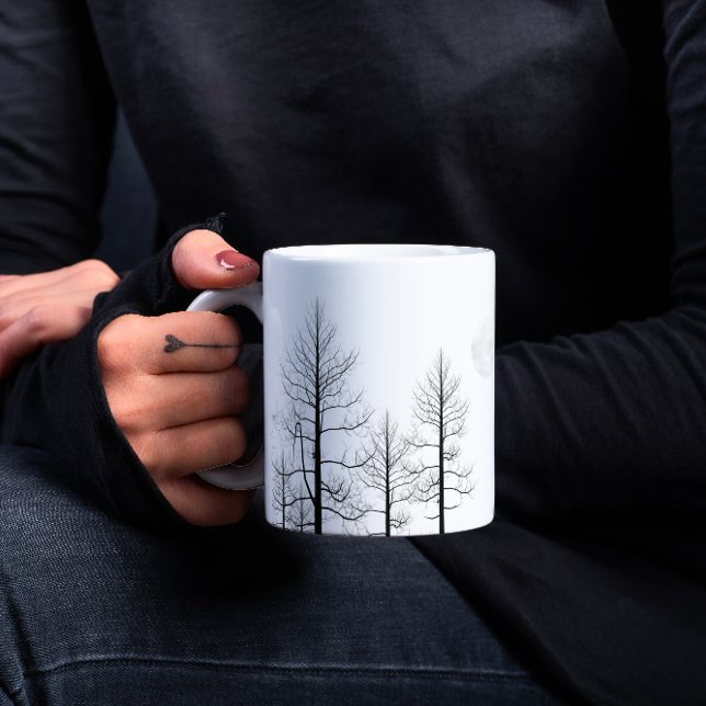 Dark Woods Full Moon Coffee Mug (Creator Uploaded)