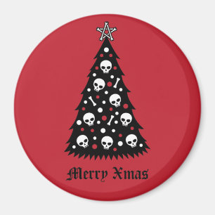 Dark Xmas Tree Magnet