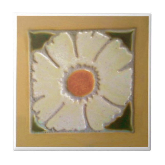 Dark Yellow Border Tile (Front)