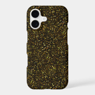 Dark Yellow Gold Glitter