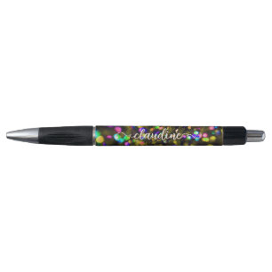 Dark Yellow Sparkling Pen