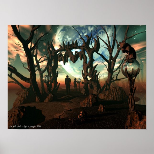 Darkened Path to Light Poster (Front)