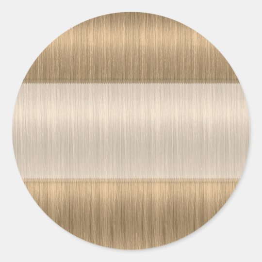 Darker Blonde Hair Salon Stylist Blank Stickers