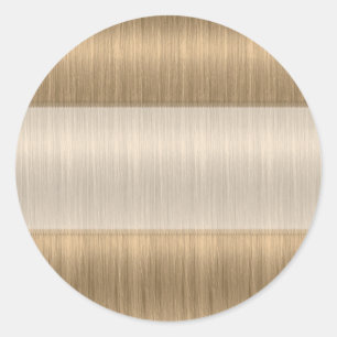 Darker Blonde Hair Salon Stylist Blank Stickers