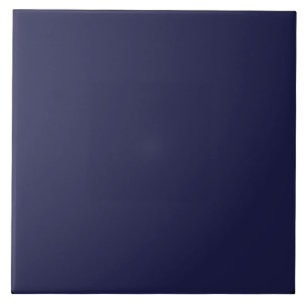 Darkest navy blue solid colour tile