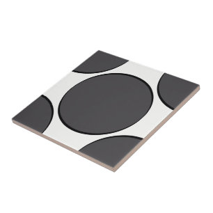 DarkGrey Dot Tile