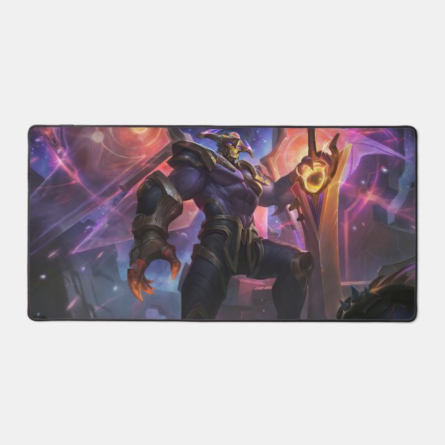 Darkin Blade Deskmat | Customizable Desk Mat (Front)