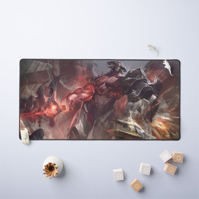 Darkin Blade Deskmat | Customizable Desk Mat (Kids Table)