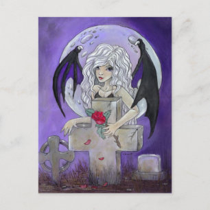 "Darkling Rose" postcard
