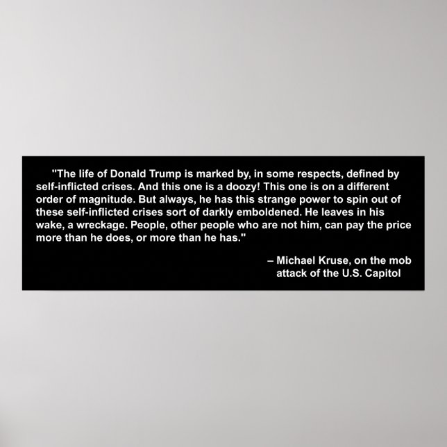'Darkly Emboldened' Poster (Front)