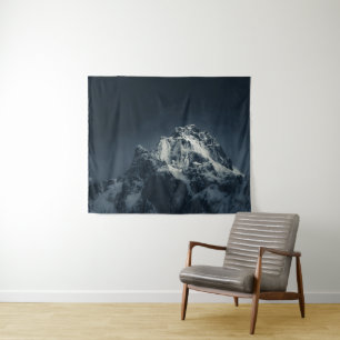 Darkness and mountain tapestry