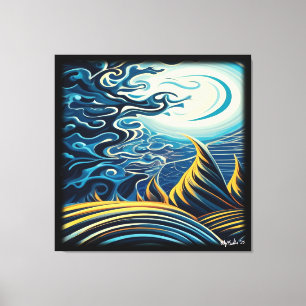 Darkness Canvas Print