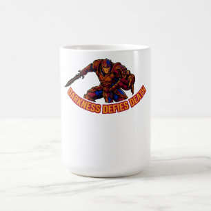 Darkness Defies Death Cyber Warrior Graphic Women' Coffee Mug