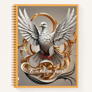 "Darkness Met Courage" Notebook