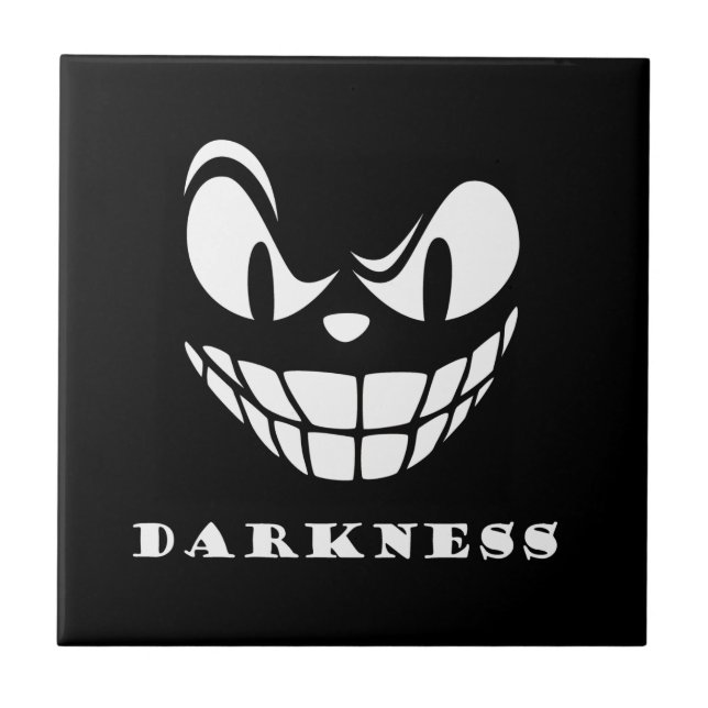 Darkness monster face tile (Front)