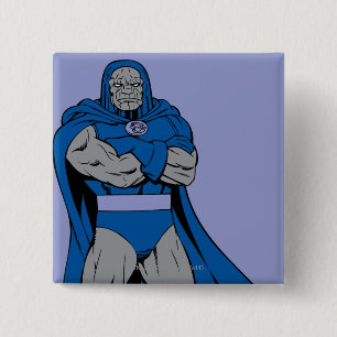 Darkseid Arms Crossed 2 Inch Square Button