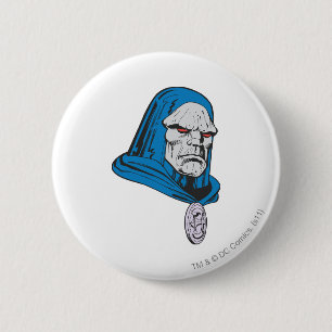 Darkseid Head Shot 2 Inch Round Button