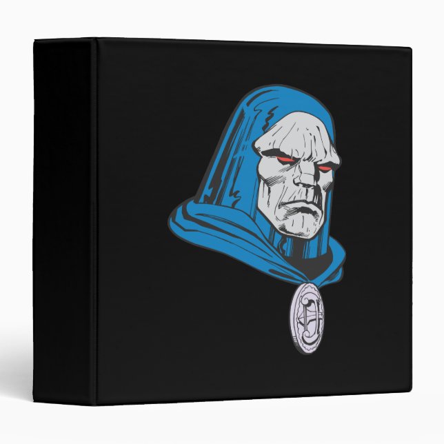 Darkseid Head Shot Binder (Front/Spine)