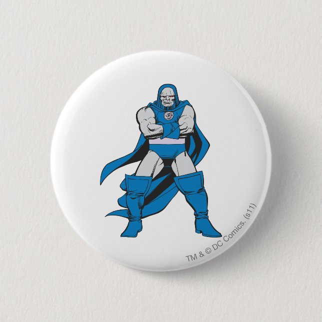 Darkseid Poses 2 Inch Round Button (Front)