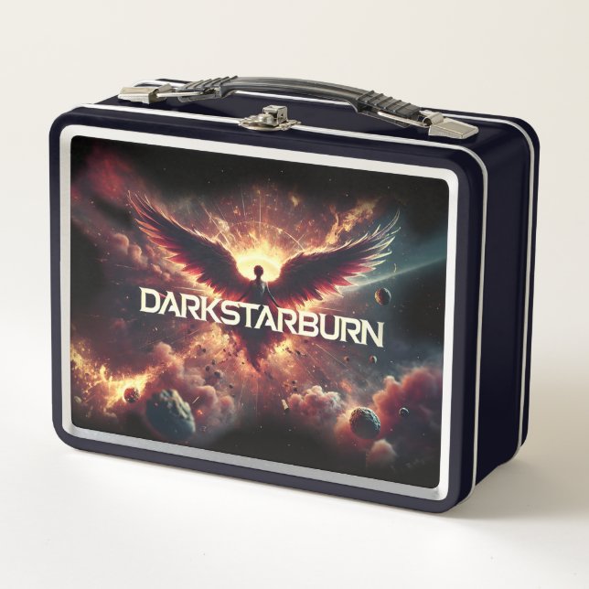 DarkStarBurn Lunchbox, Special Edition. Metal Lunch Box (Front)