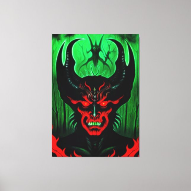 Darkwoods Skinwalker 1 Canvas Print (Front)
