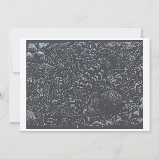 Darkworld, by Brian Benson Flat Card (Front)