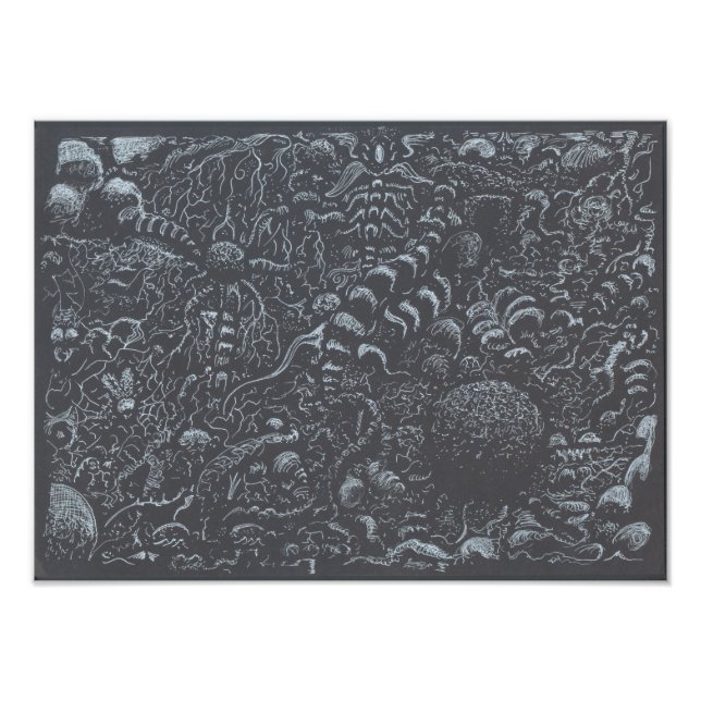 Darkworld, by Brian Benson Photo Print (Front)