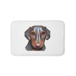 Darling Dachshund   Bath Mat