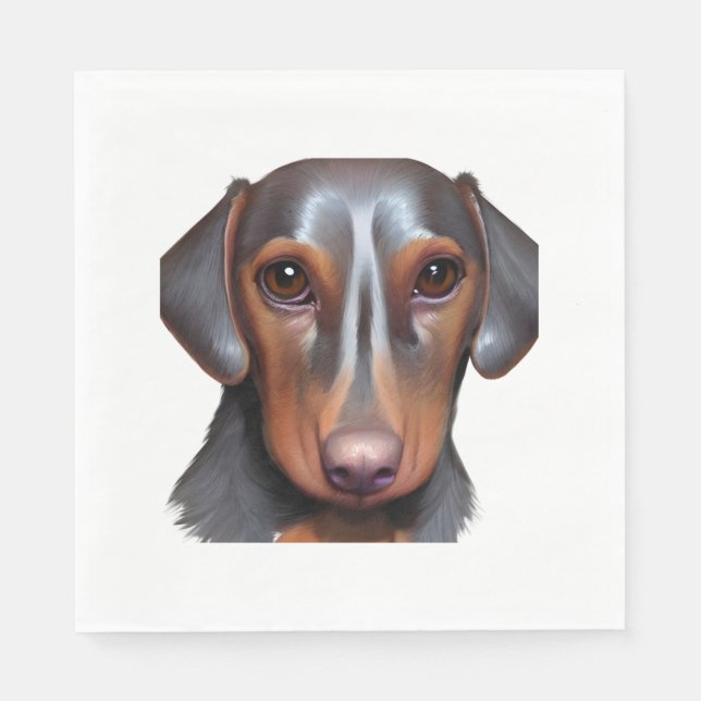 Darling Dachshund   Napkin (Front)