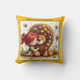 Darling Dandelion Throw Pillow