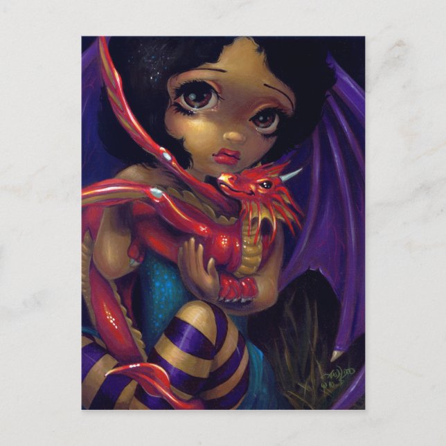 "Darling Dragonling I" Postcard (Front)