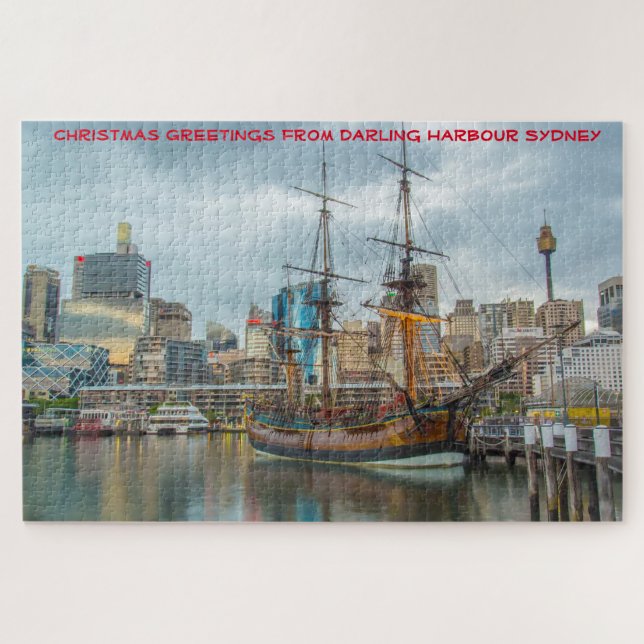 Darling Harbor Sydney Jigsaw Puzzle (Horizontal)