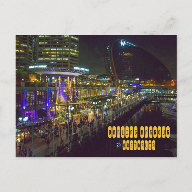 Darling Harbour Postcard (Front)