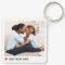 Darling Heart Personalized Photo Keychain