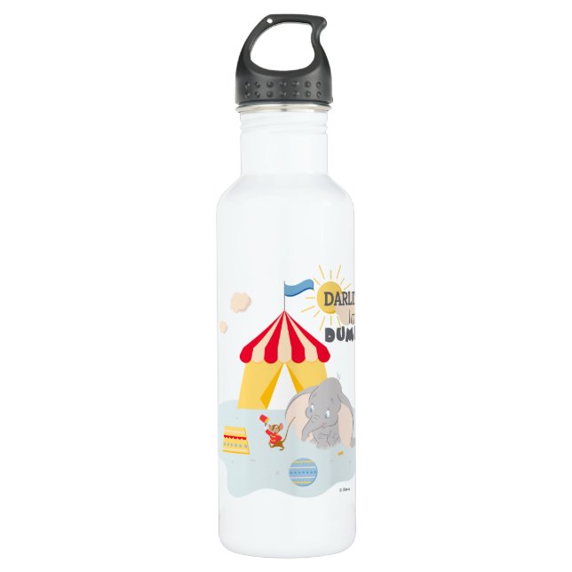 Darling Little Dumbo & Timothy 710 Ml Water Bottle (Front)
