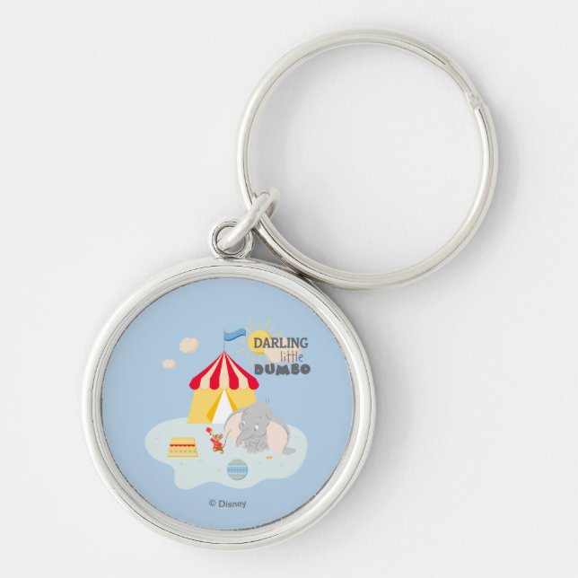Darling Little Dumbo & Timothy Keychain (Front)