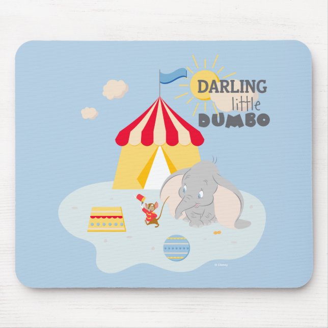 Darling Little Dumbo & Timothy Mouse Pad (Front)