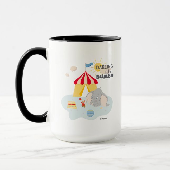 Darling Little Dumbo & Timothy Mug (Left)