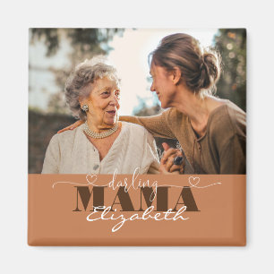 Darling Mama Photo Gift for Mom  Magnet