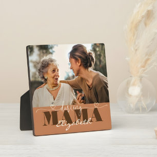 Darling Mama Photo Gift for Mom  Plaque