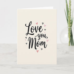 Darling Mom Heartfelt Card