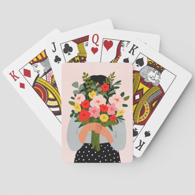 Darling Valentine II Playing Cards (Back)