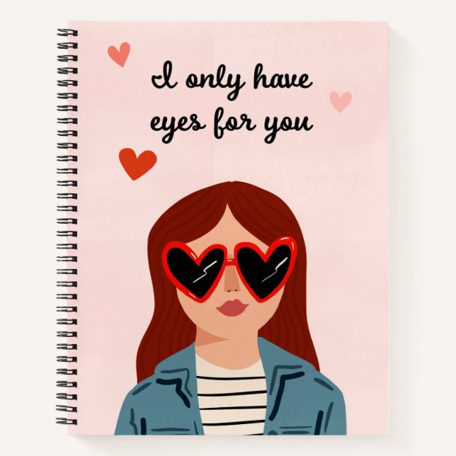 Darling Valentine IV Notebook (Front)