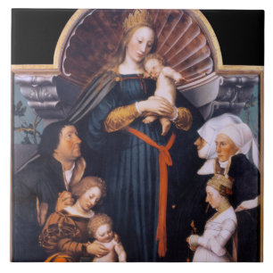 Darmstadt Madonna, Holbein the Younger Tile