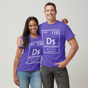 Darmstadtium Element (white) T-Shirt