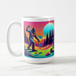 Darn Trees   Bigfoot Disc Golf Humour Coffee Mug