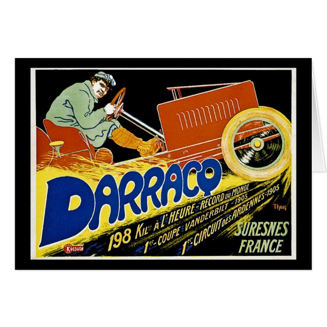 Darraco Vintage Race Car - Suresnes France (Front Horizontal)