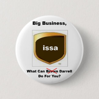 Darrell Issa 2 Inch Round Button