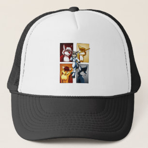 Darrik - Fox of Many Colours Trucker Hat
